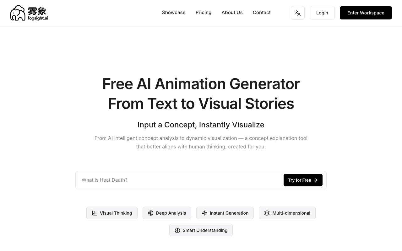 The Fogsight website