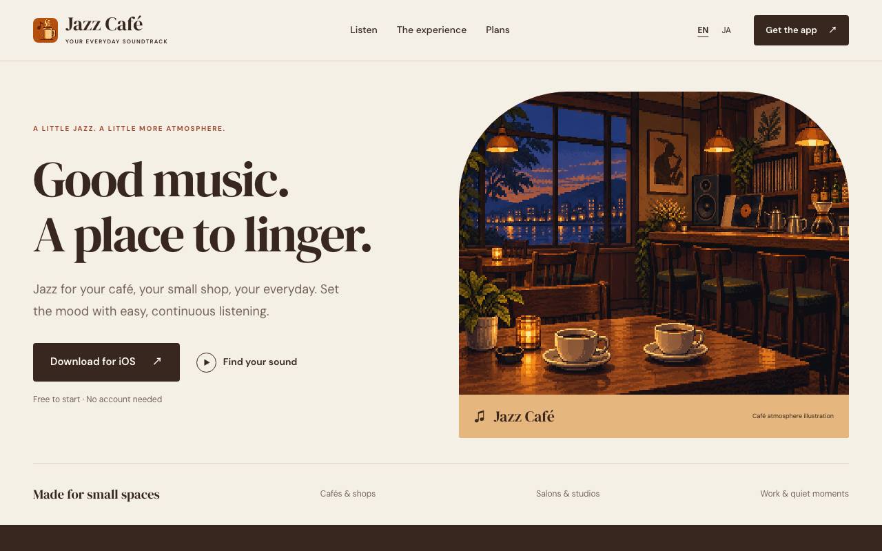 The Jazz Café website