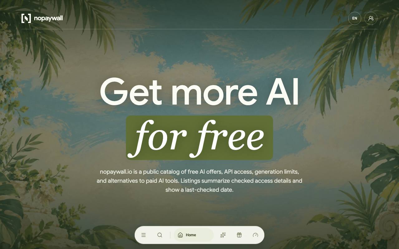 The nopaywall website