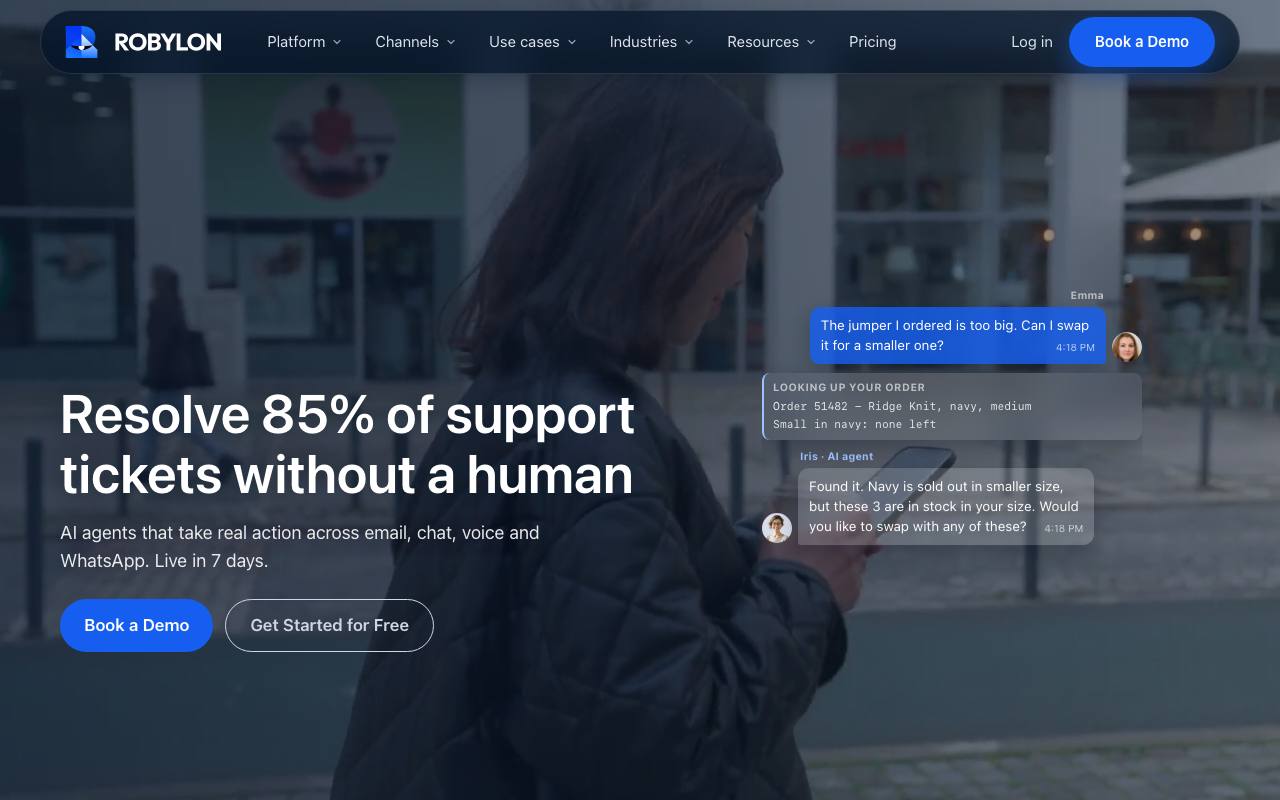 The Robylon website